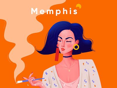 Memphis _Art illustration