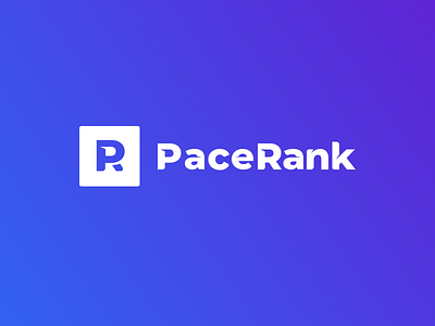 Pacerank blue developer logo pacerank purple timetracker tracker app лого