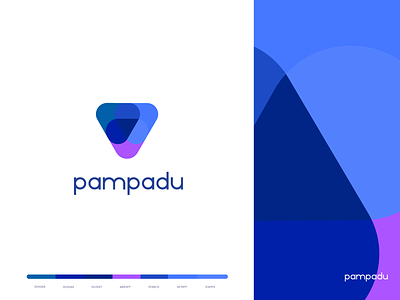 Logotype for Pampadu.ru (insurance company) app insurance insurance company insurrance logo logotype web