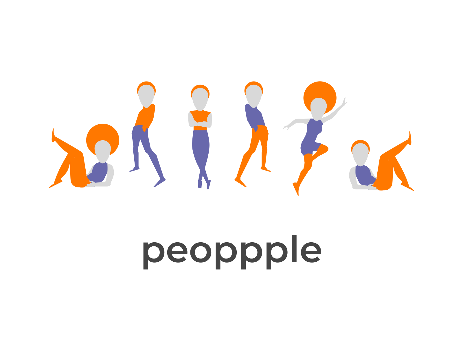 Just Orange People by Roman Pytalev on Dribbble