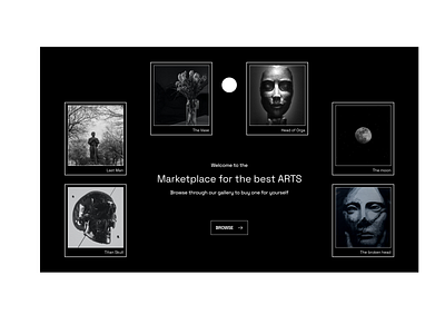 Arts Marketplace arts pictures ui ux