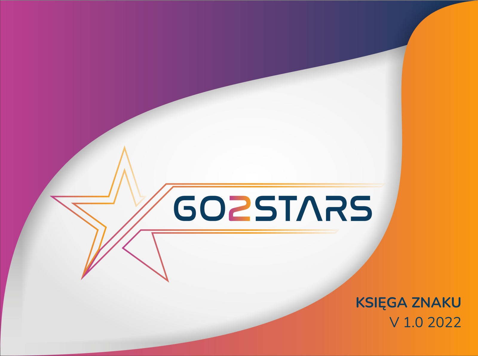 go2stars logo i księga znaku by Aneta Kornecka-Cielibała on Dribbble