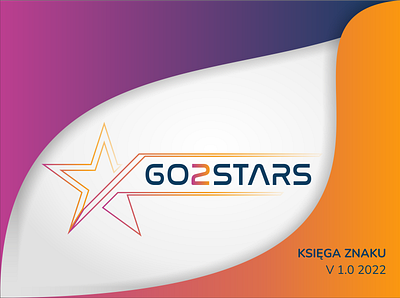 go2stars logo i księga znaku adobe app brand branding design graphic design illustration key logo logodesign typography ui ux vector website