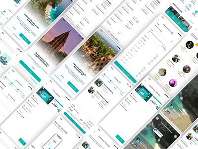 Amaze - Online Travel Agent Mobile App design graphic design ui ux website