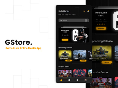 GStore - Game Store Online Mobile App