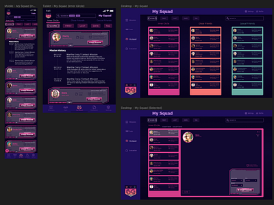 Case Study: Squad Goals case study design ux