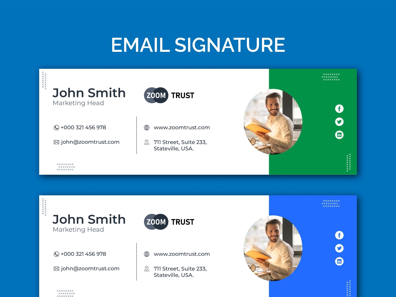 Email Signature by Rudra Dey on Dribbble