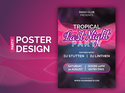 Party Poster Design