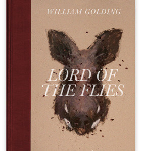 Lord of the Flies acrylic book cover illustration painting