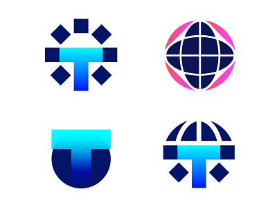 Time New World Corporation Logo Design Concepts