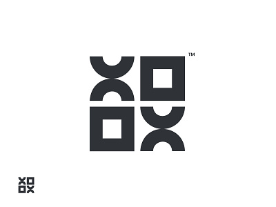 X box logo design box corporate logo design geometric art grid grid logo logo logo design logo designer logos logotype modern modern logo typography vector symbol mark icon x xbox xd xo