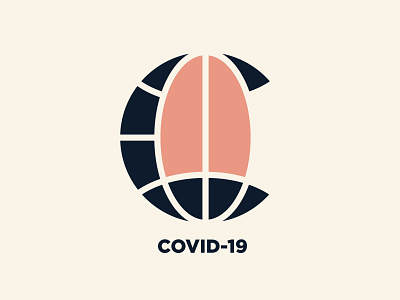 COVID-19 - Corona Virus corona corona render corona virus coronavirus covid covid 19 earth earth lungs health logo logo design lung lungs pandemic planet qarantine qarantine 2020 virus ww3
