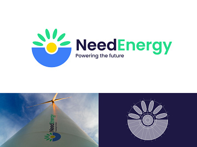 NeedEnergy logo design ☀️🌊🌿 abstract electric energy geometry tutorial grid circle green energy innovation leaf logo logo design need ocean panel hydropower battery power smart solar solar charger cell wind sunpower spark startup sun windmill