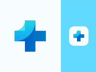 First Aid - Health 🏥 medical logo app icon band aid bandage care doctor exploration health care iconography logo logo design logomark medical medical logo one pharma pharmaceuticals pharmacist pharmacy plus