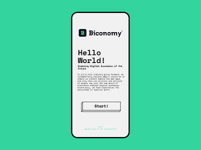 Sign up - Splash Screen app design colors figma sketch invision log in log out login logotype mobile screen sign in sign up splash page splashscreen start screen tech technology ui ux welcome wordmark