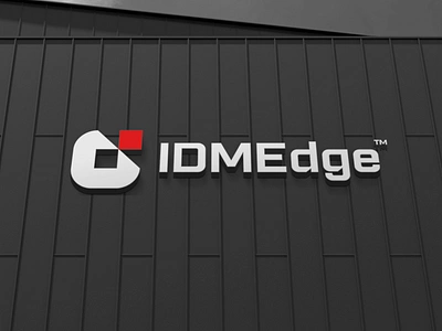 IDMEdge logo design - Version 1 camera grid logo i i d m e d g e id id card identity identity management idm idmedge logo designer logo mark symbol icon logotype minimalist modern logo secure secure safe guard protect security team typogaphy