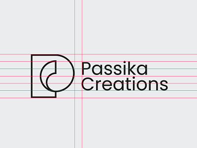 passika creations logo spacing guidelines