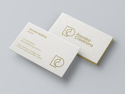 Business Card Design - Passika Creations