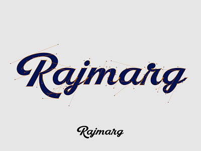 Rajmarg Wordmark - logo