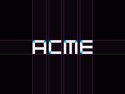 Acme logo - Custom wordmark