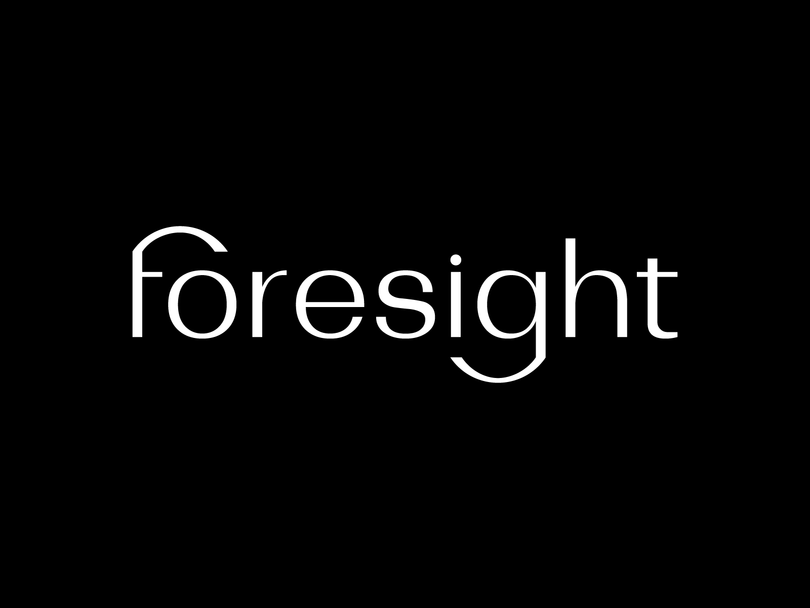 Foresight Wordmark by Kanhaiya Sharma on Dribbble