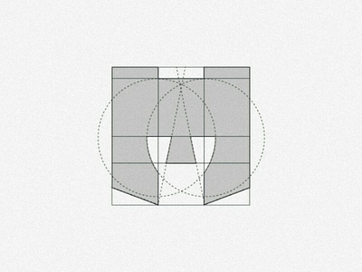 Minimal Spartan Logo Grid 300 app icon symbol logo mark geometry helmet logo logo designer logo grid m logo minimal minimalist modern logo spartan