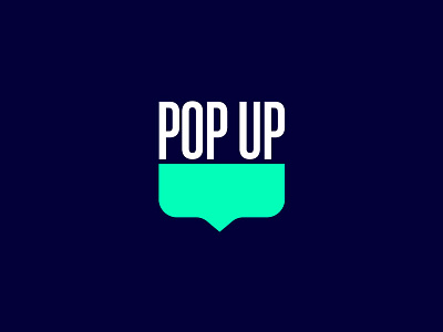 Popup logo design concept brand brand style guide chat app grid logo location app logo logo design logo designer logodesign logos logotype minimalist modern logo news app news feed pop up popular typography ui vector symbol icon