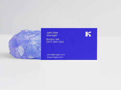 business card design - K letter mark branding business business card design designer grid grid logo logo logo design logo designer minimalist mockup modern logo stone typography