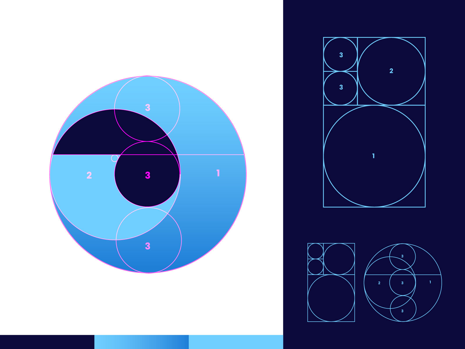 Logo Design With Custom Grid Golden Ratio Inspire By Kanhaiya Sharma On Dribbble