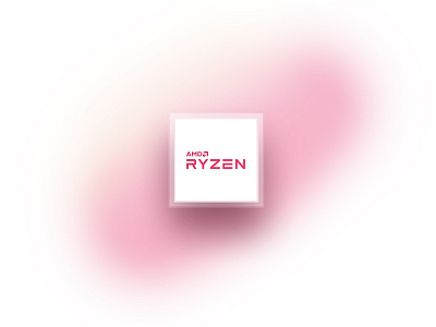 AMD RAYZEN abstract chip design system fluent design fluent design system icon illustration intel logo microsoft minimal processor rayzen system widows