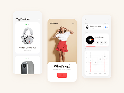 Sound Systems // Mobile App Concept