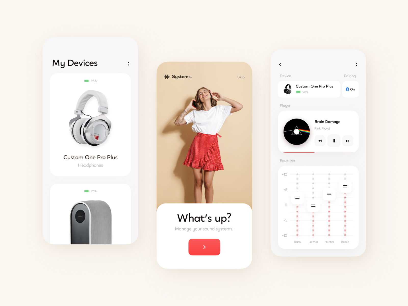 Sound Systems Mobile App Concept By Ivan Ivanov On Dribbble