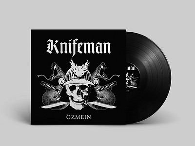 Album Cover for rock band: Knifeman