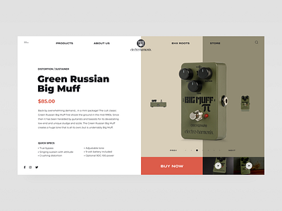 Green Russian Big Muff // Product Page