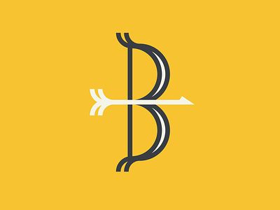 36 Days of Type - Letter B 36 days 36 days of type adobe adobe illustrator bow bow and arrow design flat flat design icon iconicity illustartor illustration letter b lettering lettering art type typography vector