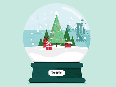 Snow globe christmas christmas tree holidays illustration snow snow globe