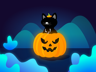 Adorable Halloween Illustration