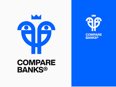 CB Logo bank bird birds bold compare design icon logo logotype monogram service simple wordmark