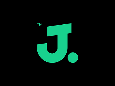 J bold branding design icon j logo logotype monogram simple wordmark