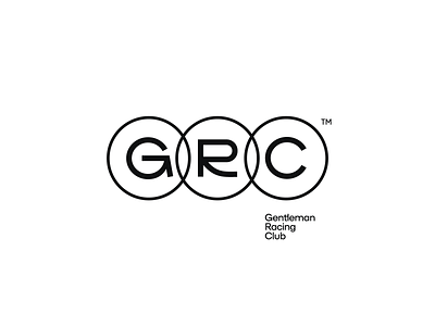 GRC bold branding design icon logo logotype monogram simple
