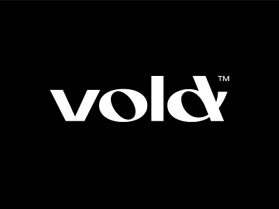 Vold bold branding design logo logotype monogram simple typeface wordmark
