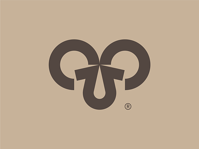 Goat bold branding crypto design goat icon logo logotype monogram nft simple