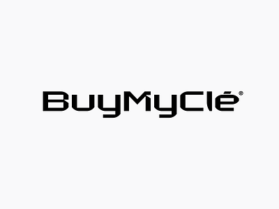 BuyMyCle (BMC) Wordmark bmc bold branding design key logo logotype simple wordmark