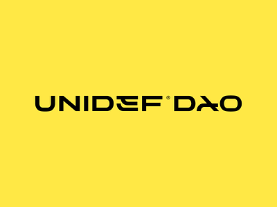 UD wordmark bold branding crypto design logo logotype simple wordmark