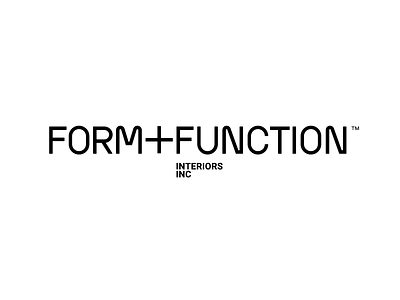 F+F wordmark design branding logo logotype simple wordmark