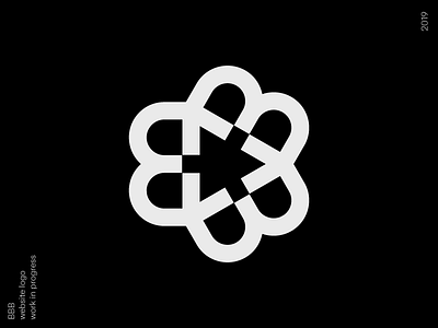 Bbb b bb bbb bold design logo logotype mono line monogram simple
