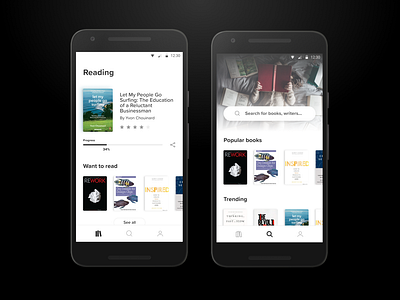 Reading app books reading app reading list ui