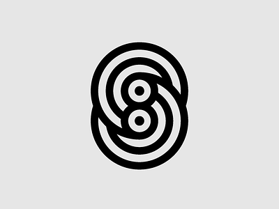Abstract 3 branding concept design dribbble experiment graphic jonatan logo mark minimal pogran symbol vector