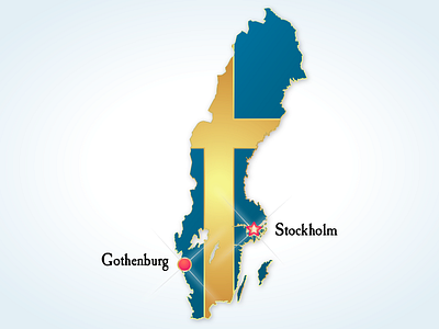 Kingdom of Sweden gothenburg kingdom of sweden map stockholm sweden