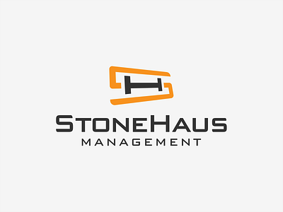 Logo for StoneHaus Management finance logo logotype management